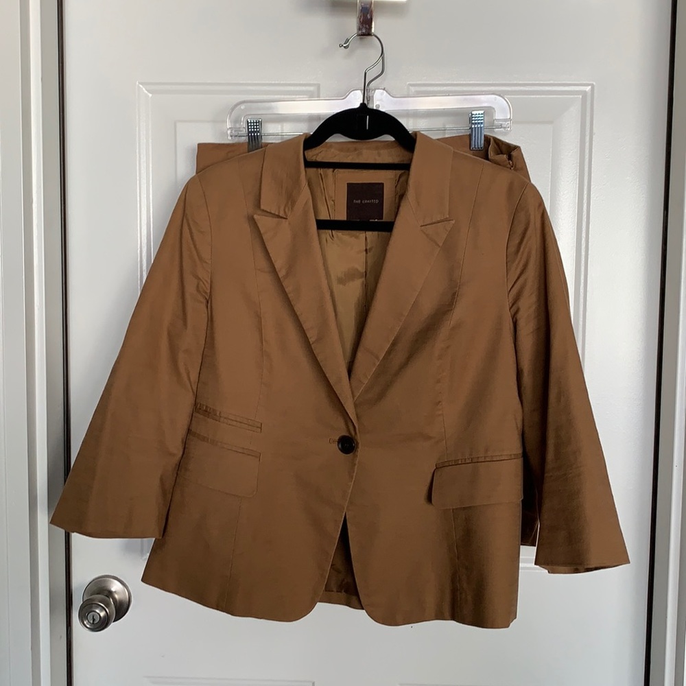The Limited Suit - blazer L and pencil skirt 14